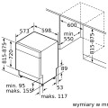 Zmywarka do zabudowy BOSCH SMU2HVS06E - 2855750