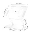 MEDIA-TECH PODSTAWKA POD LAPTOPA LAPTOP STAND MT2661W - 2855986