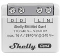 Inteligentny sterownik do pomiaru zużycia energii WiFi Shelly EM Mini Gen4 - 2856455