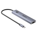 UNITEK HUB USB-C 7W1 PD 100W HDMI 2.0 Z PRZYCISKIEM ON/OFF - 2845992