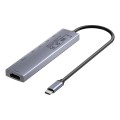 UNITEK HUB USB-C 7W1 PD 100W HDMI 2.0 Z PRZYCISKIEM ON/OFF - 2845996