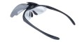Okulary strzeleckie Wosport Black - 3 wymienne wizjery, pasek - 2858474