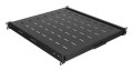 LANBERG WYSUWANA PÓŁKA DO SZAF RACK 19" 500MM CZARNA (1U/445X500MM UDŹWIG DO 35KG, MONTAŻ 4PUNKTOWY) - 2858578