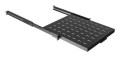 LANBERG WYSUWANA PÓŁKA DO SZAF RACK 19" 500MM CZARNA (1U/445X500MM UDŹWIG DO 35KG, MONTAŻ 4PUNKTOWY) - 2858586