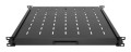 LANBERG WYSUWANA PÓŁKA DO SZAF RACK 19" 500MM CZARNA (1U/445X500MM UDŹWIG DO 35KG, MONTAŻ 4PUNKTOWY) - 2858584