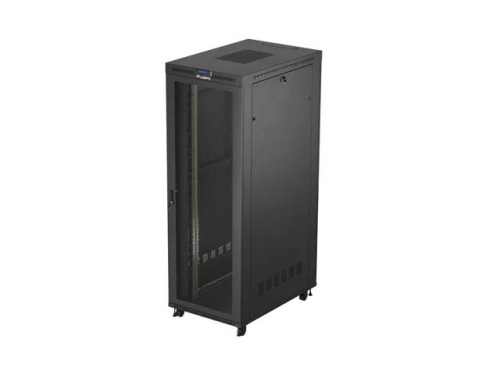 LANBERG INSTALACYJNA SZAFA STOJĄCA RACK 19" 47U 800X1200 CZARNA DRZWI PERFOROWANE LCD (FLAT PACK) V2 - 2858596