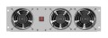 LANBERG PANEL WENTYLACYJNY PIONOWY 3U 19" DO SZAF RACK TRZY WENTYLATORY 230V SZARY - 2858618