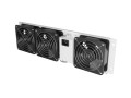 LANBERG PANEL WENTYLACYJNY PIONOWY 3U 19" DO SZAF RACK TRZY WENTYLATORY 230V SZARY - 2858621