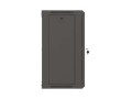 LANBERG SZAFA INSTALACYJNA RACK WISZĄCA 19" 12U 540X350 CZARNA DRZWI PRZESZKLONE (FLAT PACK) - 2858634