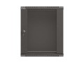 LANBERG SZAFA INSTALACYJNA RACK WISZĄCA 19" 12U 540X350 CZARNA DRZWI PRZESZKLONE (FLAT PACK) - 2858632
