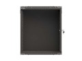 LANBERG SZAFA INSTALACYJNA RACK WISZĄCA 19" 12U 540X350 CZARNA DRZWI PRZESZKLONE (FLAT PACK) - 2858625