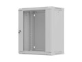 LANBERG SZAFA INSTALACYJNA RACK WISZĄCA 19" 12U 540X350 CZARNA SZARA PRZESZKLONE (FLAT PACK) - 2858640
