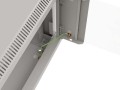 LANBERG SZAFA INSTALACYJNA RACK WISZĄCA 19" 12U 540X350 CZARNA SZARA PRZESZKLONE (FLAT PACK) - 2858645