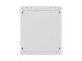 LANBERG SZAFA INSTALACYJNA RACK WISZĄCA 19" 12U 540X350 CZARNA SZARA PRZESZKLONE (FLAT PACK) - 2858643