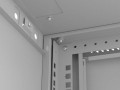 LANBERG SZAFA INSTALACYJNA RACK WISZĄCA 19" 12U 540X350 CZARNA SZARA PRZESZKLONE (FLAT PACK) - 2858636