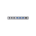 UNITEK PRZEŁĄCZNIK KVM USB-C 10GBPS Z HDMI Z TRANSFEREM PLIKÓW MIĘDZY SYSTEMAMI - 2845551