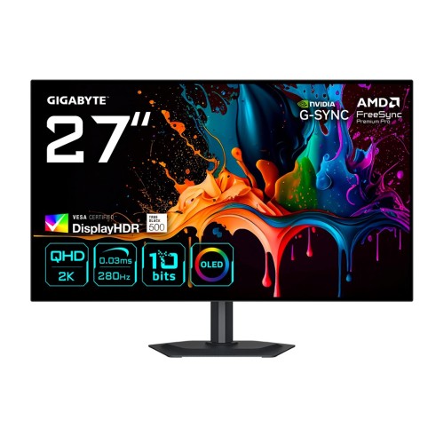 MONITOR GIGABYTE OLED 27" MO27Q28G 280Hz - 2861223