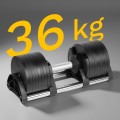 REBEL ACTIVE HANTEL ŻELIWNY REGULOWANY AUTOMAT 36KG, SKOK CO 2KG RBA-2332-36 - 2862018