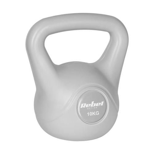 REBEL ACTIVE KETTLEBELL BITUMICZNY 10 KG RBA-2322G-10 SZARY - 2862039