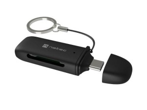 Czytnik kart Natec Scarab C SD/Micro SD USB 3.2. Gen 1 czarny