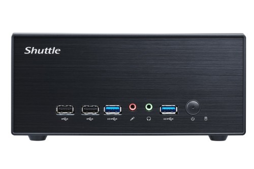 Shuttle XP? slim XH610G2 komputer typu barebone Desktop Czarny Intel H610 LGA 1700 - 2876741