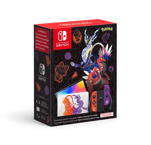 NINTENDO Switch OLED Pokemon Scarlet and Violet Ed. - 2876894