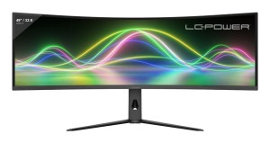 LC-Power 49" LC-M49QCK Zakrzywiony VA+DP+2xHDMI - Płaski panel (TFT/LCD) - 124.5 cm [Klasa energetyczna F]