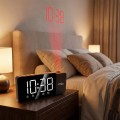 GREENBLUE RADIOBUDZIK CYFROWY LED Z PROJEKTOREM GREENBLUE,RADIO FM, ALARM, ZEGAR 12/24, ZASILANIE USB 5V DC + CR2032 GB172 - 2877952