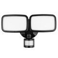 MACLEAN ŚCIENNA LAMPA LED, Z CZUJNIKIEM PIR, 20W, 1500LM, IP65, NEUTRAL WHITE 4000K, CZARNA MCE524 B - 2878195