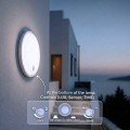 MACLEAN LAMPA LED Z CZUJNIKIEM RUCHU, CZUJNIK PIR, KOLOR BIAŁY, 10W, IP65, 1000LM, BARWA NEUTRALNA MCE525 W - 2878217