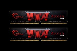 Zestaw pamięci G.SKILL AEGIS F4-2666C19D-32GIS (DDR4; 2 x 16 GB; 2666 MHz; CL19) (WYPRZEDAŻ)