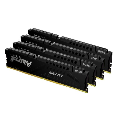 Kingston FURY DDR5 128GB (4x32GB) 5600MHz CL40 Beast Black (WYPRZEDAŻ) - 2878290