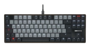 Klawiatura CHERRY TAS KC 500 MX LP Przewodowa, mechaniczna, 2.0 Ivory DE Layout