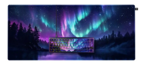 Klawiatura CHERRY XTRFY, zestaw podkładki pod mysz - 2878611
