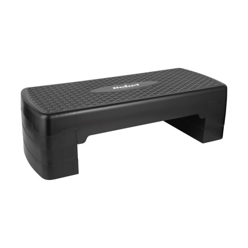 REBEL ACTIVE STEP DO AEROBIKU I ĆWICZEŃ FITNESS, 3 STOPNIE, 68 CM, CZARNY RBA-3227-BK - 2879245