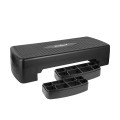 REBEL ACTIVE STEP DO AEROBIKU I ĆWICZEŃ FITNESS, 3 STOPNIE, 68 CM, CZARNY RBA-3227-BK - 2879242