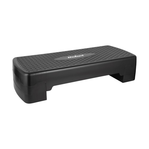 REBEL ACTIVE STEP DO AEROBIKU I ĆWICZEŃ FITNESS, 2 STOPNIE, 68CM, CZARNY RBA-3228-BK - 2879248