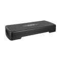 REBEL ACTIVE STEP DO AEROBIKU I ĆWICZEŃ FITNESS, 2 STOPNIE, 68CM, CZARNY RBA-3228-BK - 2879249