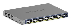 Switch Netgear GS752TXPv3 52p PoE 380W (PoE+: 48p)  Managed Gigabit/10G (WYPRZEDAŻ)