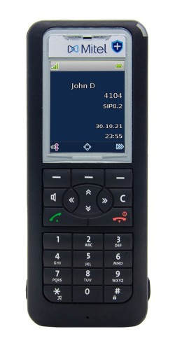 Telefon Mitel 632dt - Schnurloses Erweiterungshandgerät - mit Bluetooth-Schnittstelle - DECT/GAP - 2881276