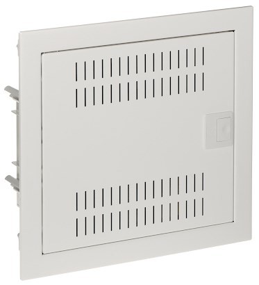 MSF RP ROZDZIELNIA PLASTIKOWA MULTIMEDIALNA PT 14M Z PŁYTĄ IP30 329X358X94 DRZWI METALOWE BIAŁY - 2882944