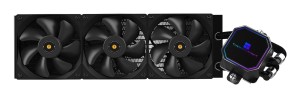 Kompletne chłodzenie wodne Thermalright Frozen Prism 360 BLACK z podświetleniem RGB, 360 mm, czarne