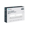 TP-Link FESTA FS308GP przełącznik sieciowy Zarządzany Gigabit Ethernet (10/100/1000) Obsługa PoE Biały - 2883782