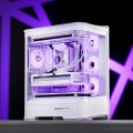 Obudowa PC Jonsbo D400, Midi Tower, ATX, Szkło Hartowane - biała - 2885596