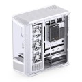 Obudowa PC Jonsbo D400, Midi Tower, ATX, Szkło Hartowane - biała - 2885600