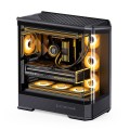 Obudowa PC Jonsbo D400, Midi Tower, ATX, Szkło Hartowane - 2885617