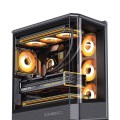 Obudowa PC Jonsbo D400, Midi Tower, ATX, Szkło Hartowane - 2885639