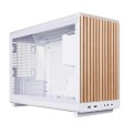Obudowa PC Lian Li DAN A3-mATX Wood Edition, Szkło hartowane, Micro-ATX - Buk, biała - 2885660