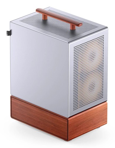 Obudowa PC Jonsbo T7, Midi-Tower, mATX, Szkło Hartowane - srebrne - 2885704