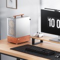 Obudowa PC Jonsbo T7, Midi-Tower, mATX, Szkło Hartowane - srebrne - 2885693